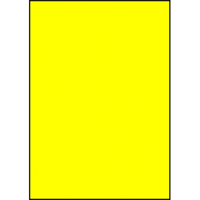Etykiety A4 kolorowe 210x297 – żółte