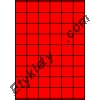 Etykiety A4 kolorowe 35x32 – czerwone