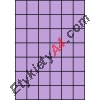 Etykiety A4 kolorowe 35x42,42 – fioletowe