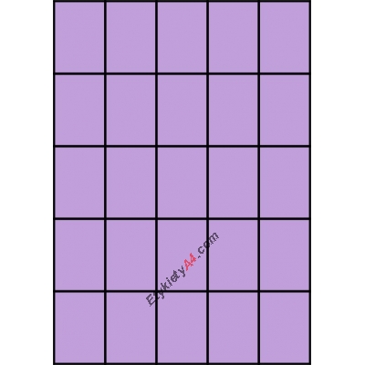 Etykiety A4 kolorowe 42x59,4 – fioletowe