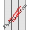 Etykiety A4 klej usuwalny 70x297