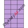 Etykiety A4 kolorowe 70x49,5 – fioletowe