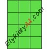 Etykiety A4 kolorowe 70x74 – zielone