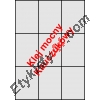 Etykiety A4 klej wzmocniony 70x99